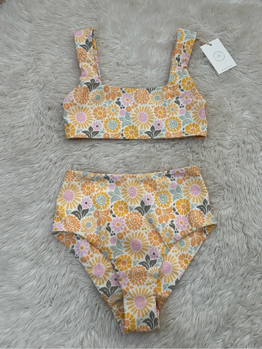 Summer Eden Reef Print matching set